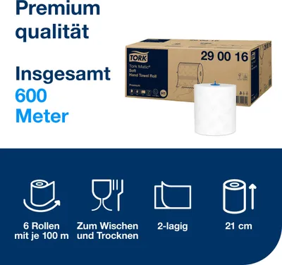 Zdjęcie produktu dla Kärcher ROLLENHANDTUCH 2-LAG. TAD (6ROL/KRT) 3.338-120.0