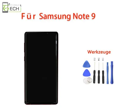 Produktbild von LCD für Samsung Galaxy Note 9 N960F Full view (OLED) Display mit Rahmen Bildschirm