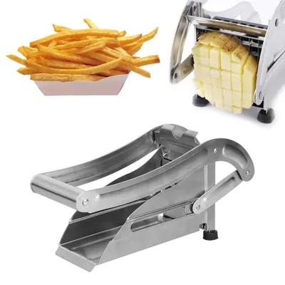 Image de Coupe-pommes de terre et trancheuse à frites avec base antidérapante