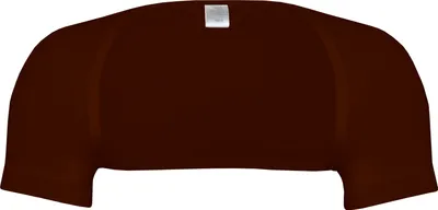 Produktbild von wobera NATUR Schulterwärmer mit halbem Arm aus Schurwolle und Seide (Gr. S, Farbe: brombeer)
