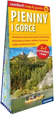 Zdjęcie produktu dla Pieniny i Gorce przewodnik i mapa 2w1 Comfort! 2025
