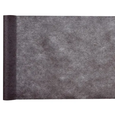 Produktbild von Tischläufer Vlies Dekostoff 30 cm x 25 m - Schwarz