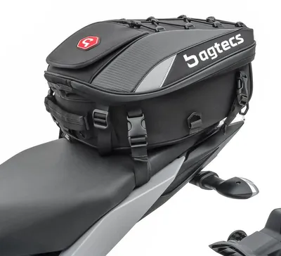 Immagine prodotto di Borsa posteriore moto Bagtecs nera DP478