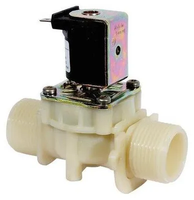 Image de Electrovanne 12V mâle-mâle 3/4'' pour WC Tempomatic - DELABIE - 429101