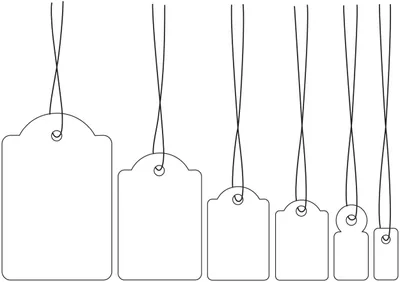 Obrázek produktu pro HERMA Strung marking tags - Weiß - 18 x 28 mm