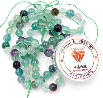 Produktbild von Regenbogenstein Perlen 6mm für Schmuck