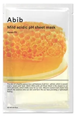 Immagine prodotto di Abib Mild Acidic Ph Sheet Mask Honey Fit 30 ml