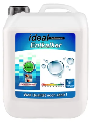 Produktbild von 5 Liter ideal Entkalker für KRUPS Kaffeevollautomaten Zitronensäure Hochkonzentrat