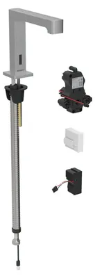 Produktbild von Geberit 116191SN1 Brenta WT-Arm., Standmontage, Netz