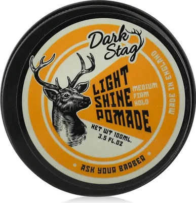 Produktbild von Dark Stag Light Shine Pomade Medium Firm Hold 100 ml