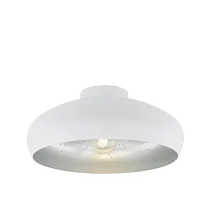 Produktbild von EGLO Mogano, 1 Glühbirne(n), E27, IP20, Silber, Weiß