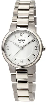 Produktbild von Boccia Titanium 3359-01 Uhr Damenuhr Titan silber