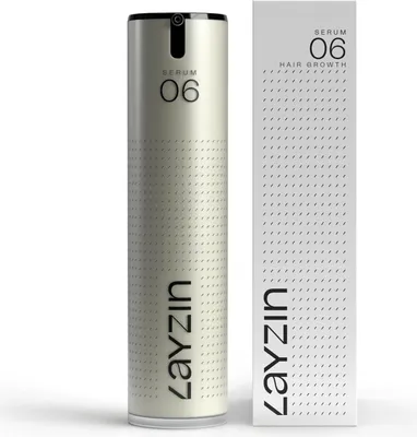 Produktbild von LAYZIN SERUM 06 - Bei haarausfall und dünner werdenden haaren - Anti-haarausfall serum mit ginsengextrakt und capixyl - 50 ml