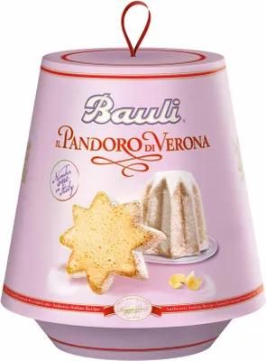 Produktbild von Bauli il Pandoro di Verona, italienischer Hefekuchen für Weihnachten, 500 g