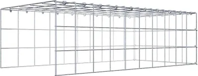 Produktbild von Anbaugabione Typ 4 100 cm x 30 cm x 50 cm (L x H x T), Maschenweite 10 cm x 10 cm, C-Ring