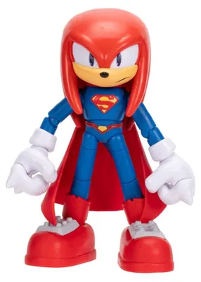 Obrázok produktu pre DC x Sonic Knuckles as Superman, 3 rok / roky, Viacfarebný, 1 kusov