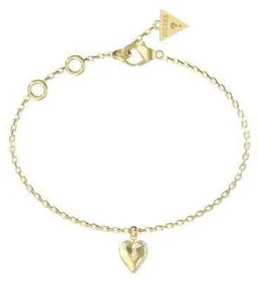 Produktbild von Damen Gold Guess Zirkonia Herz Armband