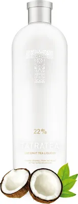 Produktbild von Tatratea 22 Coconut Tea Liqueur 700ml 22% Vol.