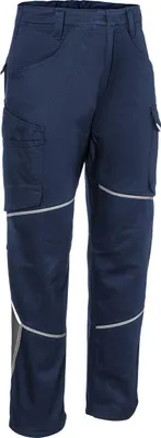 Produktbild von Kübler Iconiq Damenhose dunkelblau/anthrazit Gr. 48