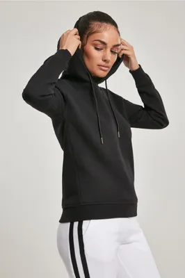 Immagine prodotto di Urban Classics Donna - Felpa con cappuccio ORGANIC Basic schwarz - 3XL