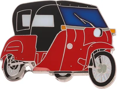Image de Simson Pin Duo 4/2 en rouge