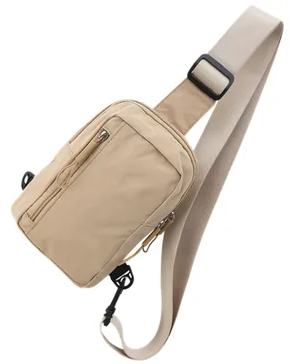 Produktbild von Umhängetasche für Herren – Wasserdichte Bauchtasche – Khaki