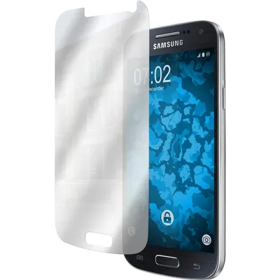 Produktbild von 8er-Pack PhoneNatic Displayschutzfolien verspiegelt  kompatibel mit Samsung Galaxy S4 Mini Plus I9195