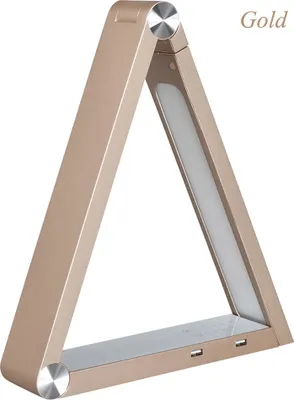 Obrázok produktu pre LED stolná lampa zlatá Úsporná spotreba, 6 W. Stmievateľná a farebne nastaviteľná! A+