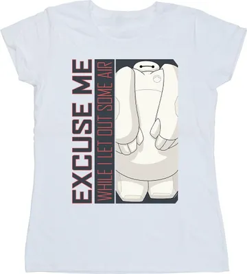 Produktbild von Disney - "Big Hero 6 Excuse Me Some Air" T-Shirt für Damen BI13310 (XL) (Weiß)