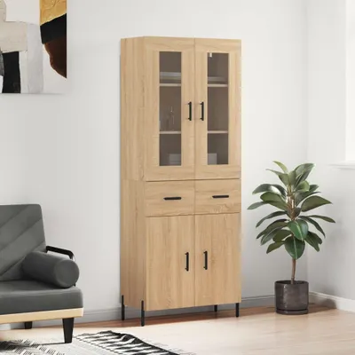 Zdjęcie produktu dla vidaXL Deska wysoka dąb sonoma 69,5x34x180 cm Materiał drewnopochodny