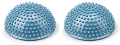 Produktbild von Umbro Balance Pad 2 Stück - ⌀ 16 x 8 CM - bis 150 KG - Igelball - Balance Kissen - Blau