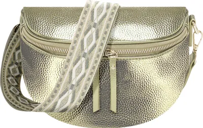 Image de Gallantry, sac à bandoulière banane Glamour Shiny, doré