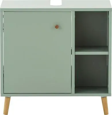 Produktbild von MÖBELPARTNER Waschtischunterschrank ohne Waschbecken Bjarne 153170 pastellgrün 60,2 cm 59,3 cm