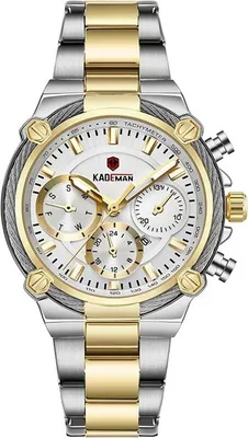 Produktbild von Damenuhren KADEMAN in Silber/Gold KP14686