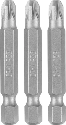Produktbild von PZ3 Schrauberbits aus CrV-Stahl, 50 mm, 3 Stück