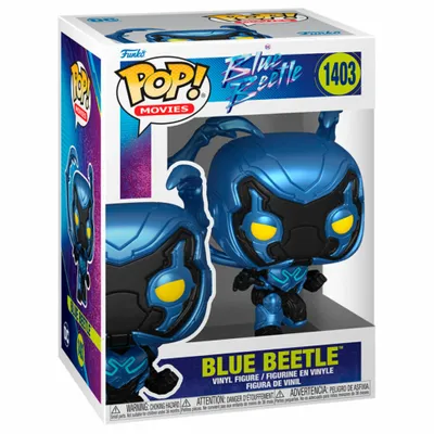 Immagine prodotto di Funko Pop! DC Comics Blue Beetle - Figurki Winylowe Premium z Motywem Superbohatera