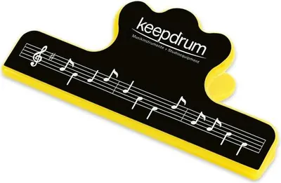 Image de keepdrum pince à musique pour partitions et livres
