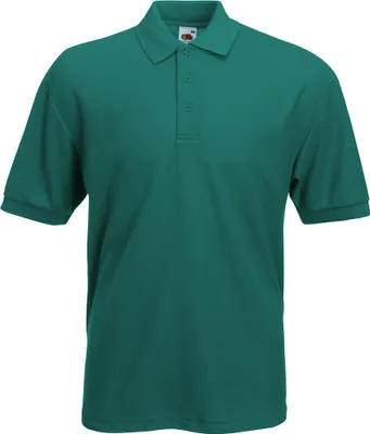 Produktbild von Fruit of the Loom 63-402-0 | 65/35 Piqué Herren Poloshirt - Farbe: Emerald - Größe: XXL