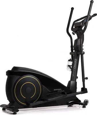 Zdjęcie produktu dla Magnetyczny trenażer crossowy Zipro Dunk Gold do domu | do 120 kg | iConsole+ App | sterowanie elektroniczne | koło zamachowe 12 kg | wyświetlacz LCD