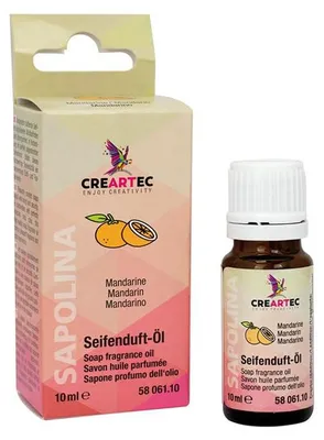 Seifenduftöl Mandarine, natürliches Duftöl, 10 ml