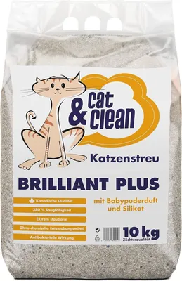 Produktbild von Cat & Clean 10kg Brilliant Babypu.+Silikat