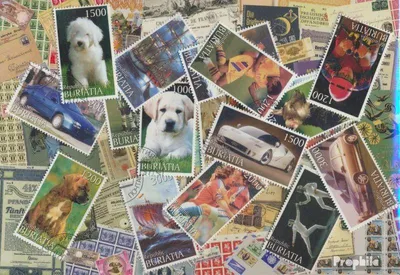 Produktbild von Briefmarken Burjatien 25 verschiedene Marken