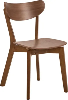 Immagine prodotto di Sedia da pranzo Roxby in legno naturale.