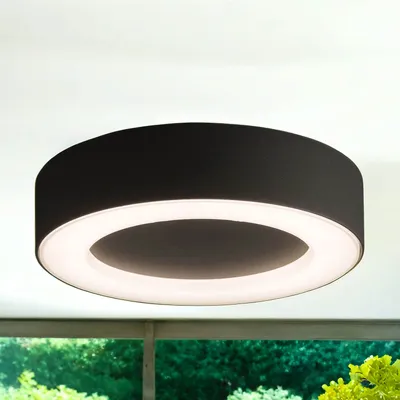 Produktbild von LED Außenlampe IP54 Terrasse Garten 3000 K 538 lm Aluminium Skandinavisch Deckenleuchte außen