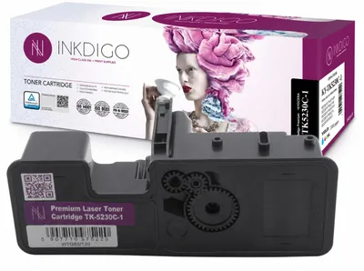 Produktbild von Inkdigo Toner TK5230C für Kyocera ECOSYS M5521cdn, M5521cdw, P5021cdn, P5021cdw – Cyan, 2200 Seiten,, KI-generiertes Bild