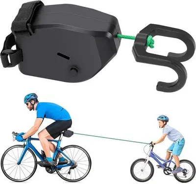 Image de Remorque pour vélo d'enfant, 25 m, transportable, universelle, 150 kg