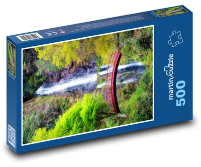 Obrázek produktu pro martinpuzzle - Puzzle 500 - Most u vodopádu
