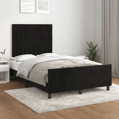 Immagine prodotto di Maison Exclusive - Struttura letto senza materasso Nero 120x200 cm Velluto