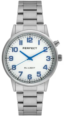 Obrázek produktu pro Pánské hodinky Perfect, stříbrné, model Perfect-PF01192