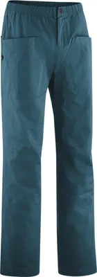 Edelrid Me Dome Pants in Blau; Kletter- und Boulderhose für Herren; mit zwei seitlichen Taschen.